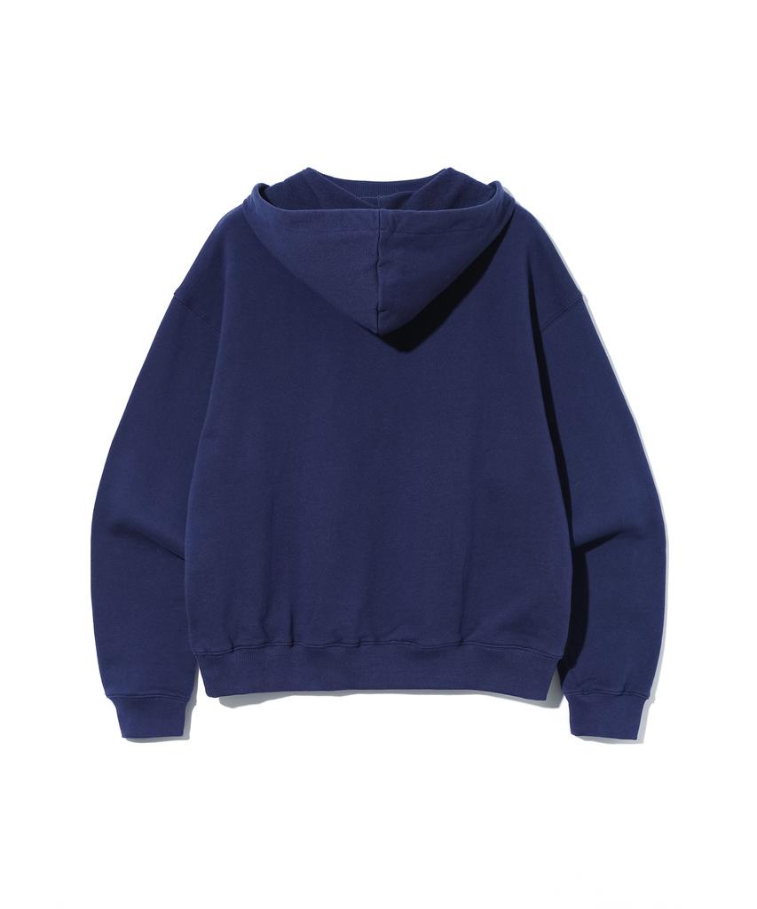 UCLA Unisex Preppy Seal Logo After Hoodie [Navy] (Ubalt41)