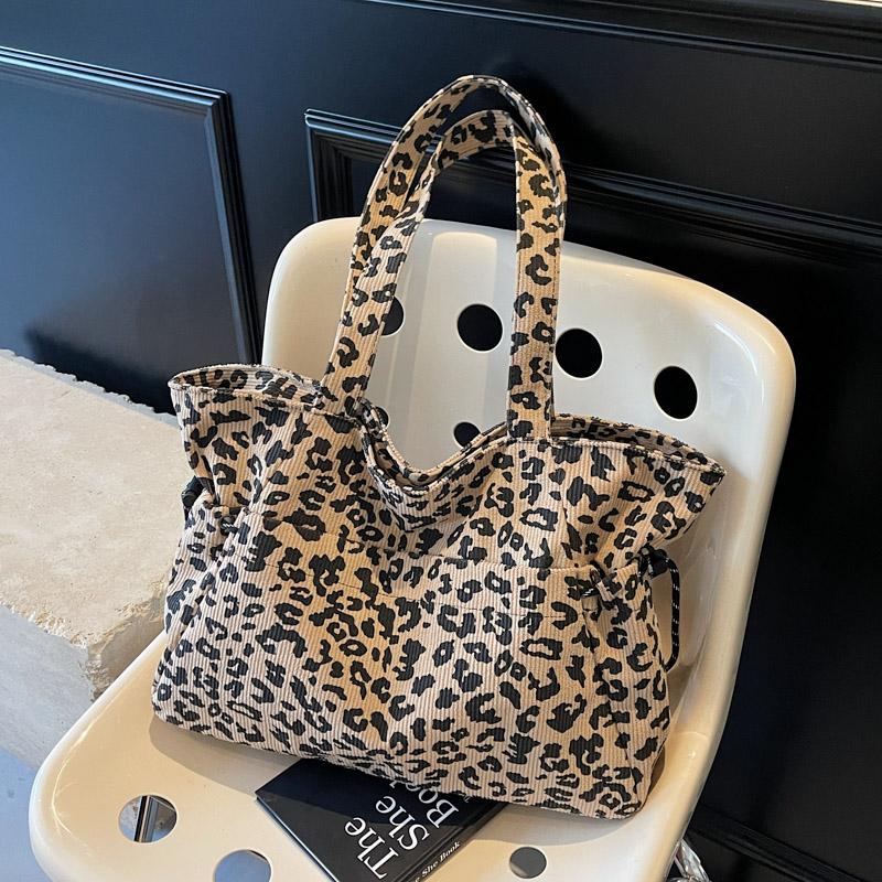 Neuer Druck Große Wiederverwendbare Lebensmittel-Einkaufstasche Damen Tragetasche Mode Tasche Schultertasche Faltbare Öko-Tasche Waschbar Reise