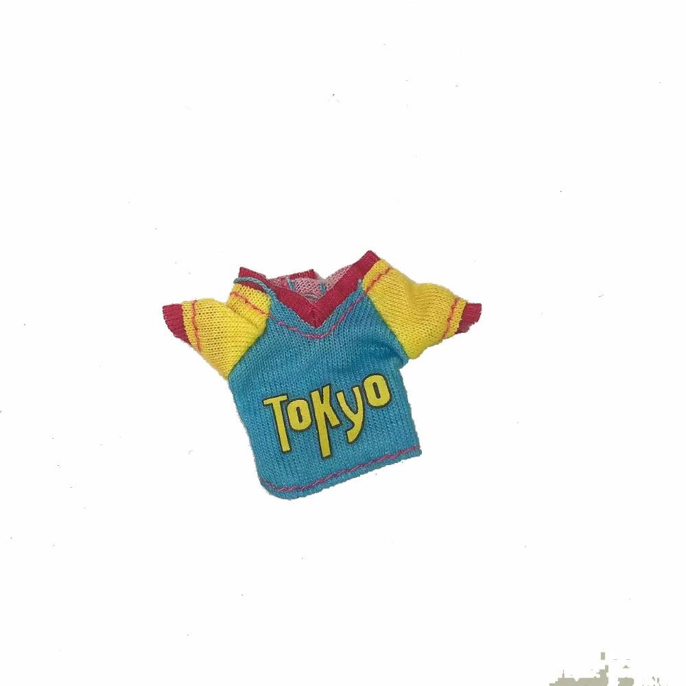Slim Dancing Doll Top Shirt Blouse Coat Colorful Doll Decors Original Monstering Bratss Doll Costume Kids DIY Dressing Toys