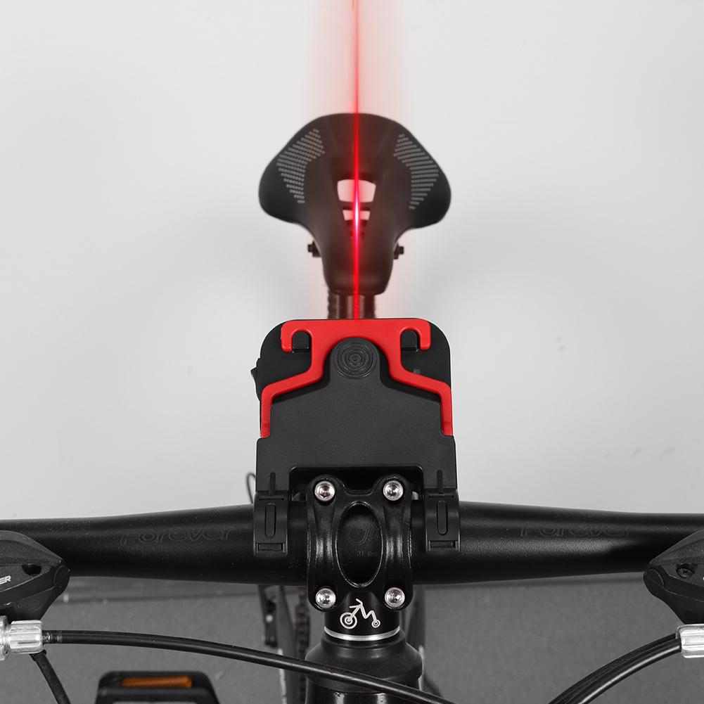 Bicycle Seat Calibrator USB Charging Bicycle Handlebar Aligner Bicycle Handlebar Saddle Calibration Device Measurement Tool
