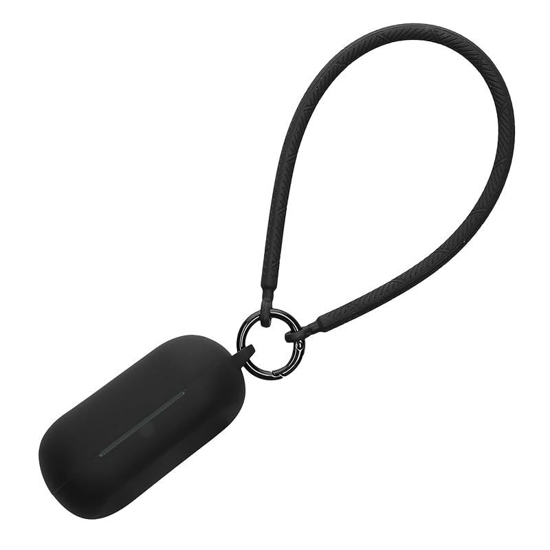 

Silicone Case with Sticker Handstrap for Sony WF-C700N - Black