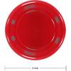 8-piece set of outdoor activity plastic frisbees 9inch