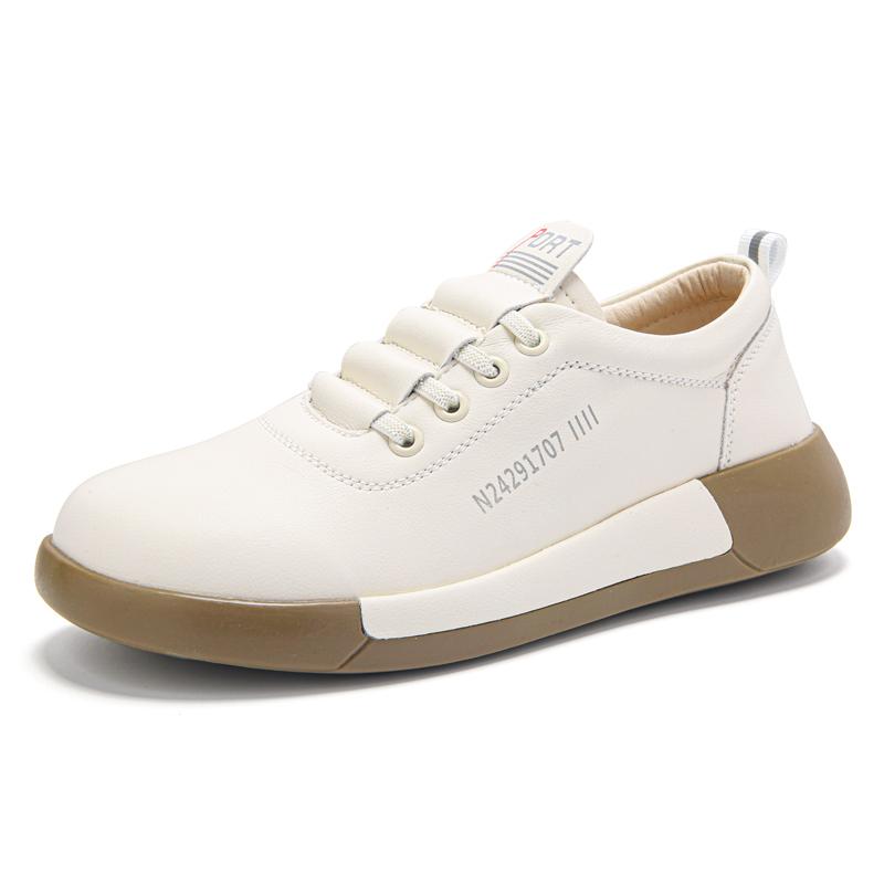 Mocasini cu platformă pentru femei, pantofi casual eleganți din piele, cu talpă groasă pentru creșterea în înălțime, pantofi sport cu talpă groasă