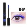 Mascara 5D colorato volume styling duraturo blu viola arricciatura allungamento impermeabile asciugatura rapida trucco occhi ciglia estensione seta