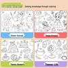 Kids' Doodle Coloring Scroll Paper for Drawing and Painting