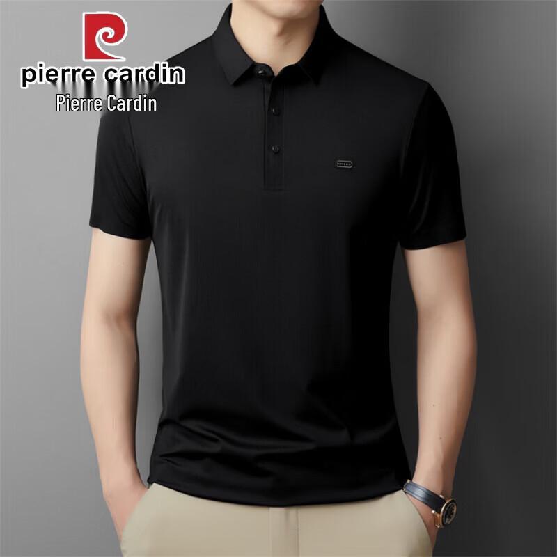 

Pierre Cardin Men s Silk Blend Polo Shirt 50L