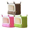 Pet Bird Parrot Cages with Heating Pad Warm Plush Hammock Hut Tent Bed Hanging Cave for Sleeping and Hatching Bird Accessories