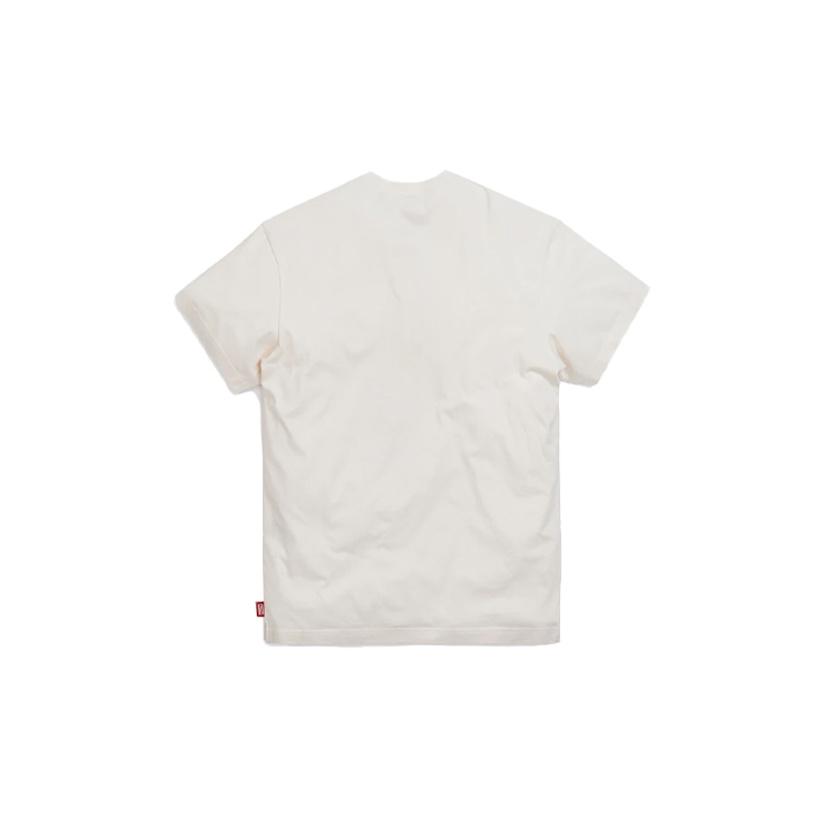 Kith x Coca-Cola Balloon Vintage Tee Ivory Unisex Tops Cream KH3879-104