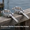 Paddle Holder with Clamp Collar Adjustable Sturdy for Kayakers