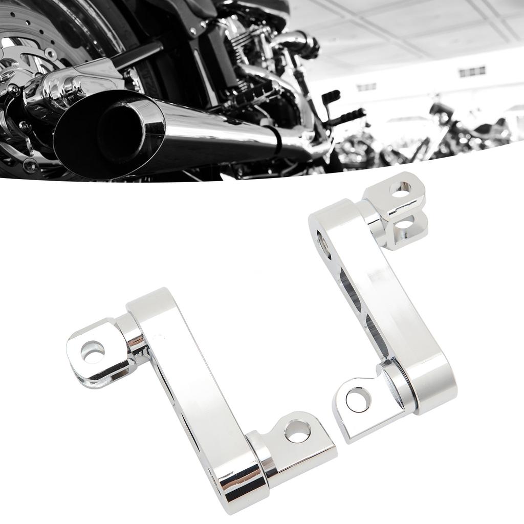 Motorcycle Foot Peg Highway Bracket 360 degrees Rugged Foot Peg Extension Bracket