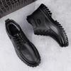 Genuine Leather Men Boots Comfortable Warm Ankle Winter Boots Business Leather Boots