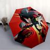 1pc Shadow the Hedgehog Automatic Folding Umbrella, Durable Plastic & Iron, Lightweight for Outdoor Daily Use  009