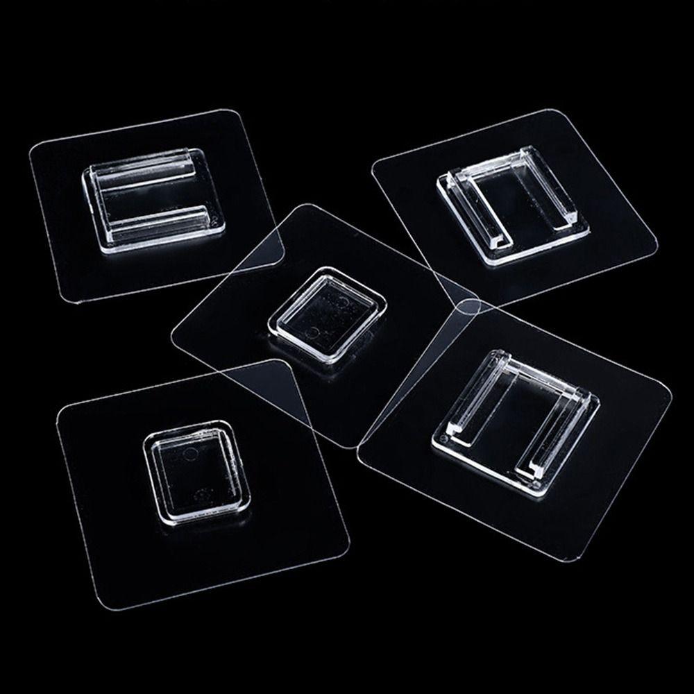 10 Pcs Wasserdicht Utility Starke Kleiderbügel Selbst adheisve Kleiderbügel Eimer Wand Montiert Haken Bad