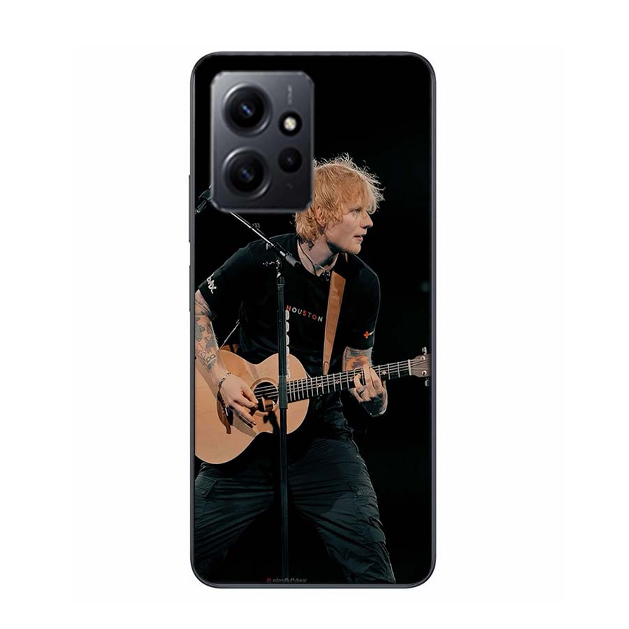 Ed sheeran Singer Phone Case For Redmi 12 13C 12C 15C 9 10 10C Note 13 Pro Plus 14 15 Pro 9T 9C 9A TPU Soft Cover Clear Cell Cas