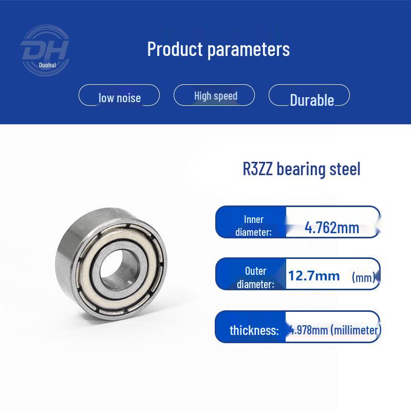 Rust-Proof Stainless Steel Miniature Pulley with Deep Groove Ball Bearing - Anti-Corrosion Gyroscope Ornament Accessory