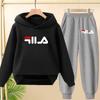 Children's Pullover Pink Coat Hoodie Sweatshirt Top + Pants Boys Girls Toddler 3-12Yrs Clothes Casual Sports Jogging Fashion Set