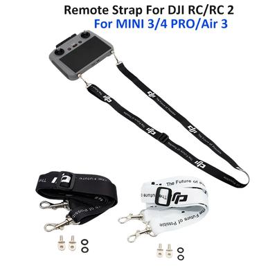 Para DJI Mini 3/4 Pro AIR 3 Correia de pescoço Cordão com parafusos para Mini 3 4 Pro MAVIC 3 PRO DJI RC 2 Controle remoto Drone Acessórios