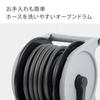 Takagi 30m Hose Aurora BASE Charcoal 12mm Inner Diameter Reel, 4-Way Type, R1330GY, Gray,
