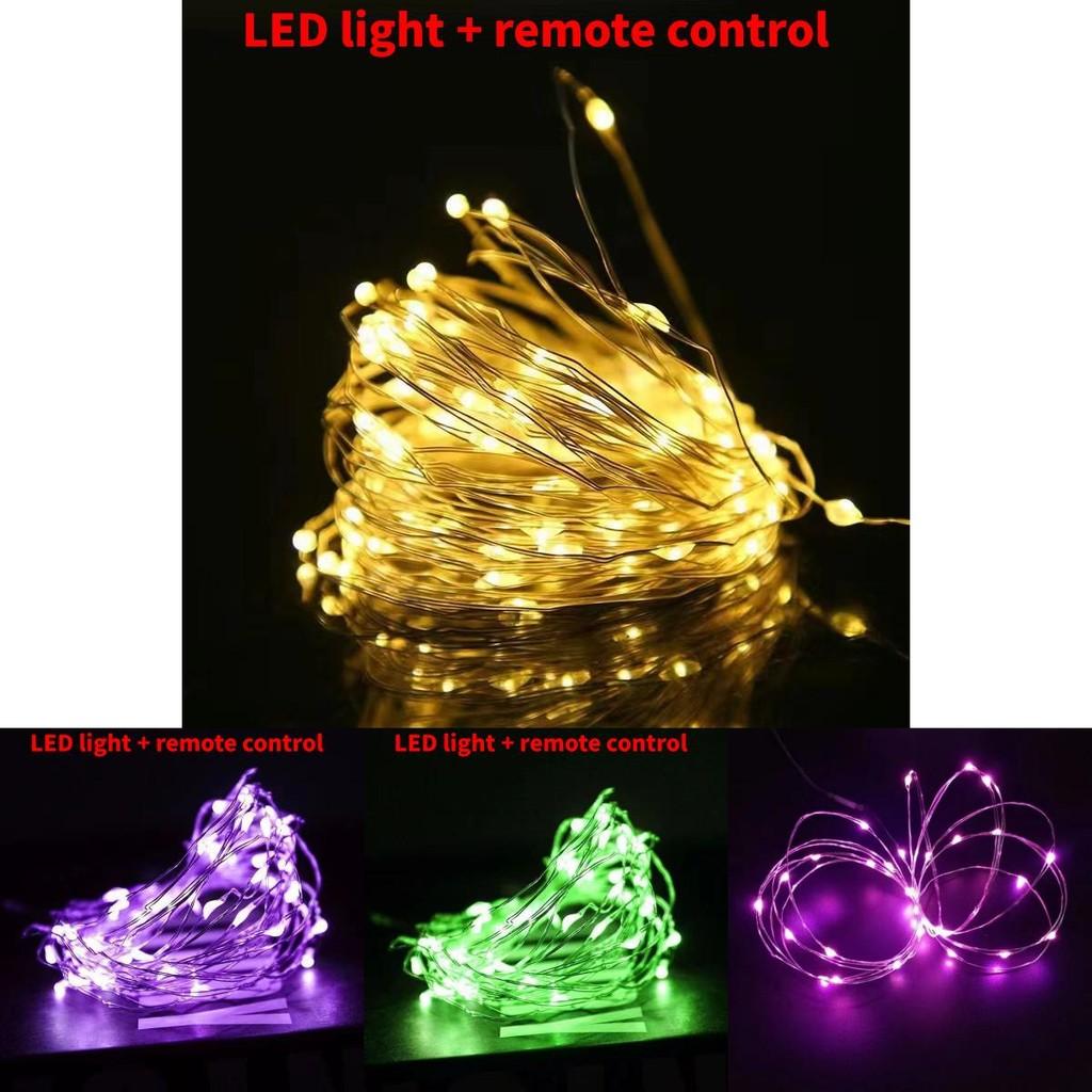 Usb Copper String Lights With Remote Control And Ip55 Protection For Christmas Decor