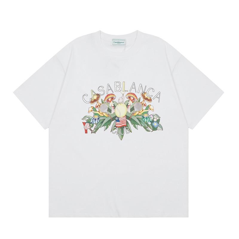 Streetwear Graphic T-Shirt Men Women Loose Fit Short Sleeve Cotton Tee