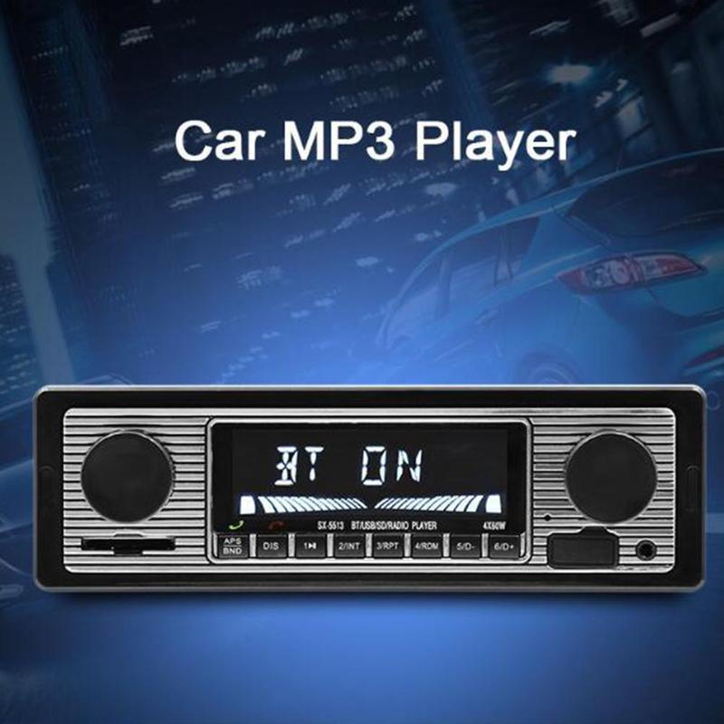 Bluetooth Vintage Car Radio MP3 Player 