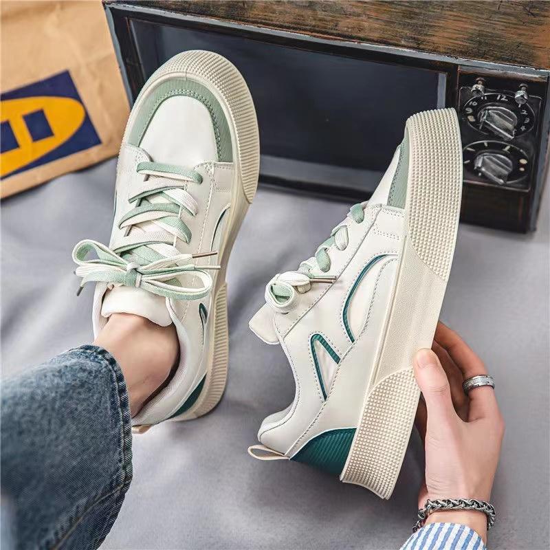 Mode Herren Freizeit-Sneakers Plateau Personalisiertes Design Sport Laufschuhe Skateboard Flats Sneakers Gemischte Farben Schuhe für Herren