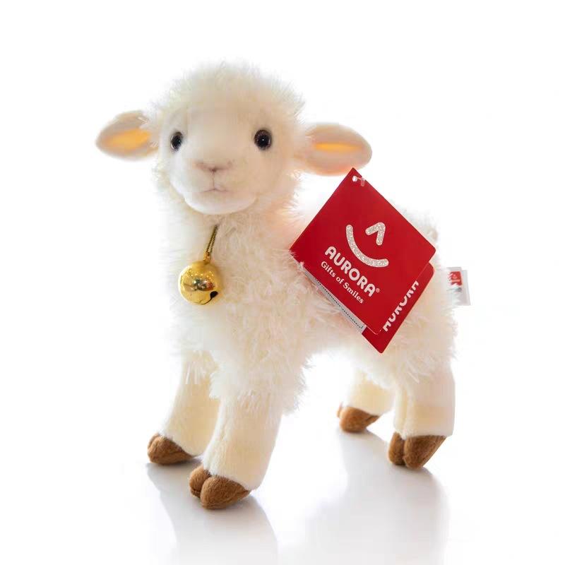 

Мир Авроры Плюшевая игрушка Овечка Детская кукла Подушка Подарок на день рождения Украшение Подушка 25cm/9.84in