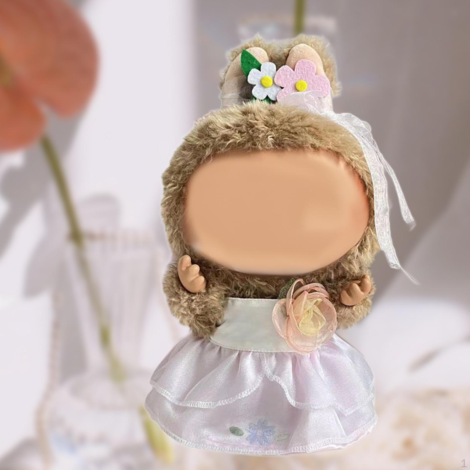 

Набор платьев для куклы с короной для кукол 15 дюймов розовый