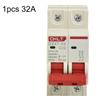 Întrerupător de circuit solar ABS/plastic DC500V MCB Dublu Fix