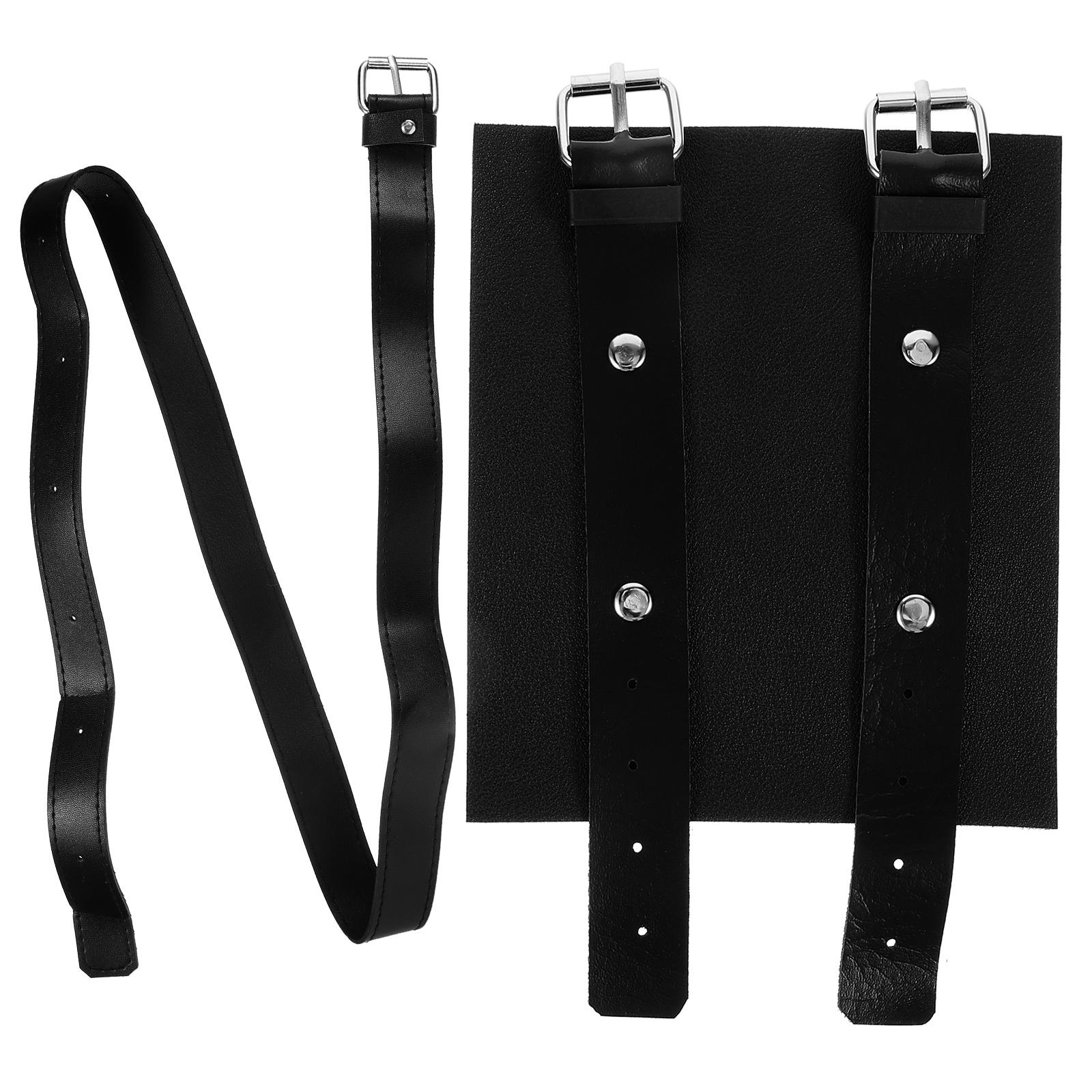 

Три шнура Pu ремень для переноски меча держатель поводка поясные подвесные держатели чёрный