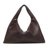 2026 Stylish Large Handmade Woven Tote Bag with Spacious Design – Perfect for Commuting and Shoulder Carrying