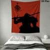 Elden Ring Ash Wall Hanging Printed Fabric Blanket Decorative Tapestries for Bedroom Living Room Home Decor