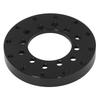Alloy Steering Wheel Adapter Plate Black Replacement Accessories Car Gaming Steering Wheel Adapter