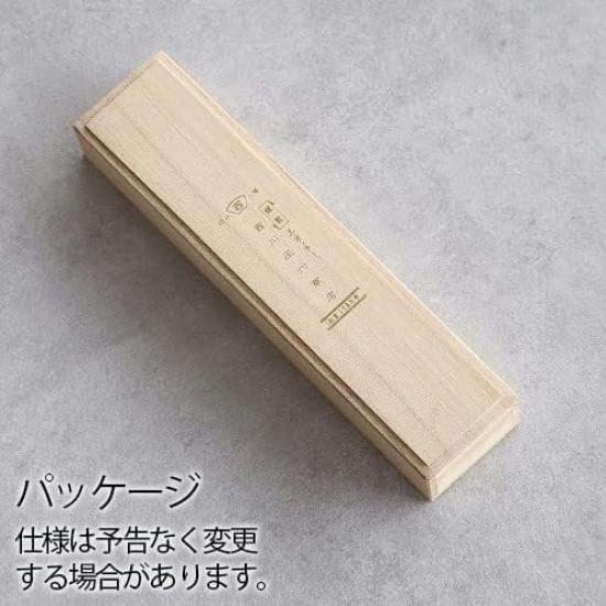 Shoroku Koeda Paulownia Fan Bag Day Summer Use [Nishikawa Shoten] Fan, Box, Included, Mother's Present, Sensu, (Mimosa)