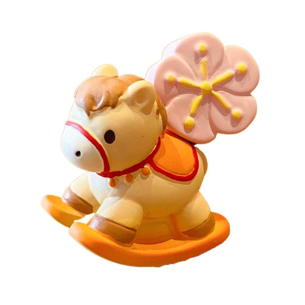 Fortune 2026 Horse Year Mascot Ornaments Cartoon Horse Figures Ornament  Table Desk Style 7
