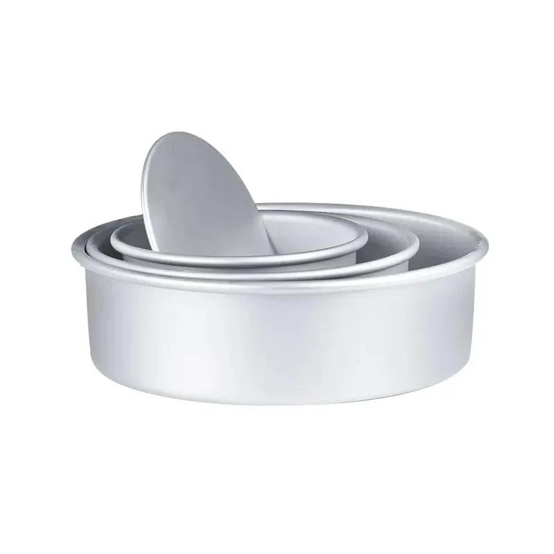 4/6/8/10 Inch Heightening Cake Mold Luminum Round Cheese Mold Baking Pan Cake Template Baking Dish Bakeware Tool