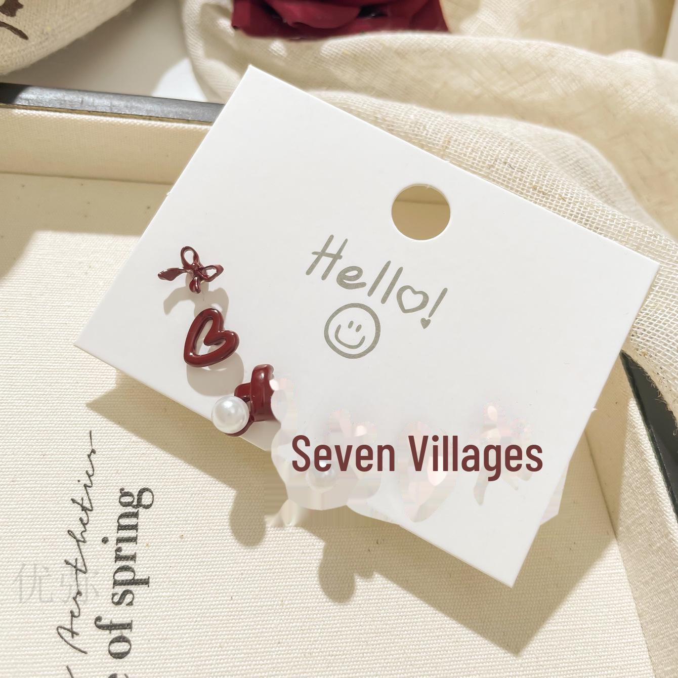 

Элегантные серьги-бантики из красной ангоры: Изысканный, милый, универсальный аксессуар для осени и зимы