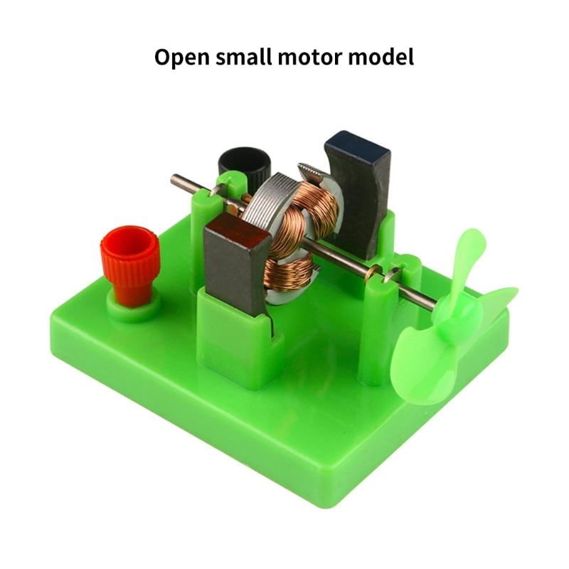 Metal and Plastic D C Motor for School Physics Laboratory Easy Assembly Design for Electromagnetism Teaching Activity