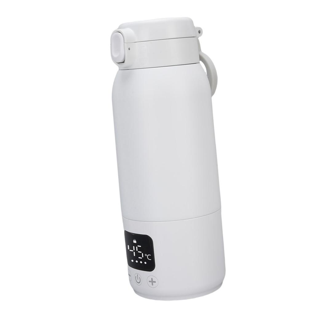 Portable Milk Warmer Cordless 316 Stainless Steel Rechargeable Travel Electric Kettle IPX6 Water Proof for Outdoor Car