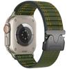 Pasek Beline Woven Nylon Diagonal Style Parachute Do Apple Watch 38/40/41Mm Zielony