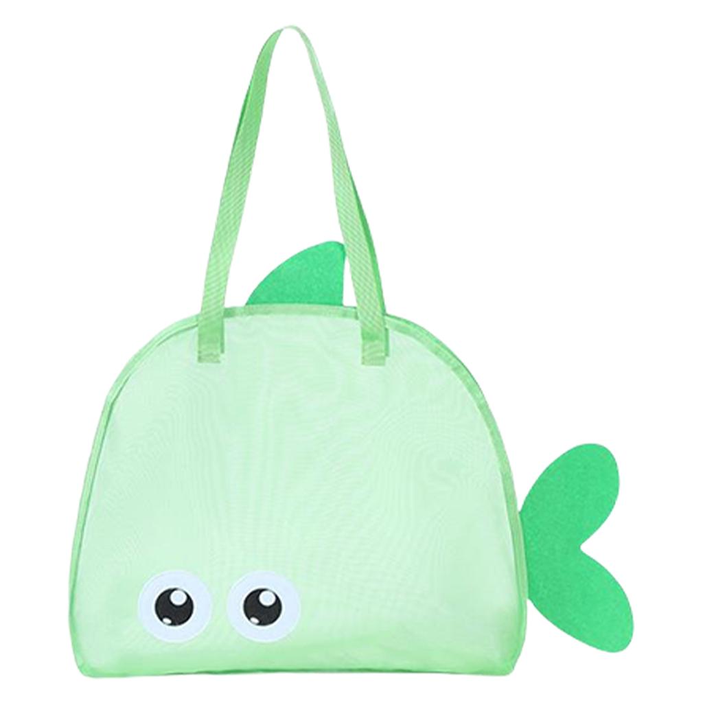 Big-eyed Fish Tote Bag, Large Capacity Beach Bag