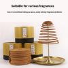 Multifunctional Incenses Stand Base Clip Buddhas Metal Incenses Stick Holders Clip with Ashes Catchers Tray Set
