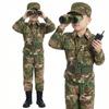 Lindos Uniformes de Camuflaje Militar para Soldados de 3 a 12 Años Disfraz de Tops Pantalones Uniformes Escolares de Gimnasia con Juguetes