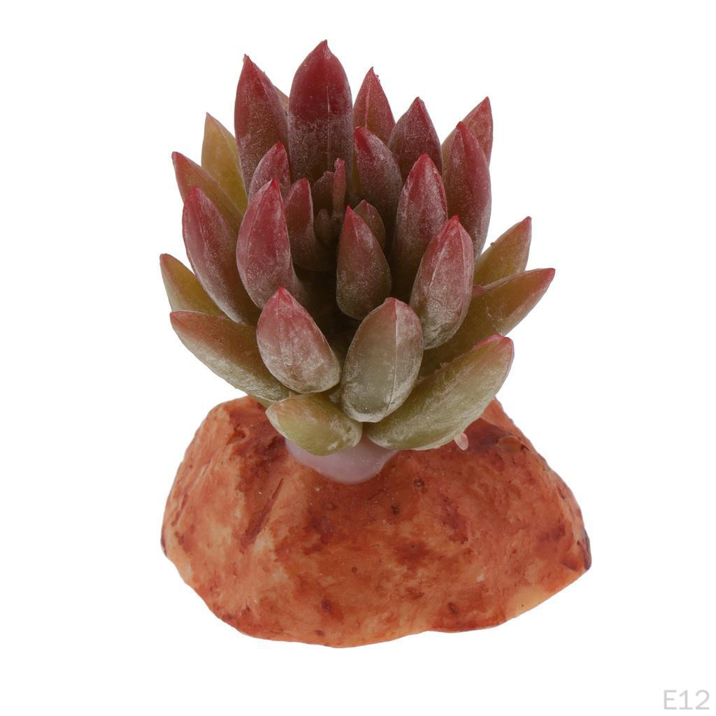 Aquarium Fish Tank Ornaments Reptile Decoration