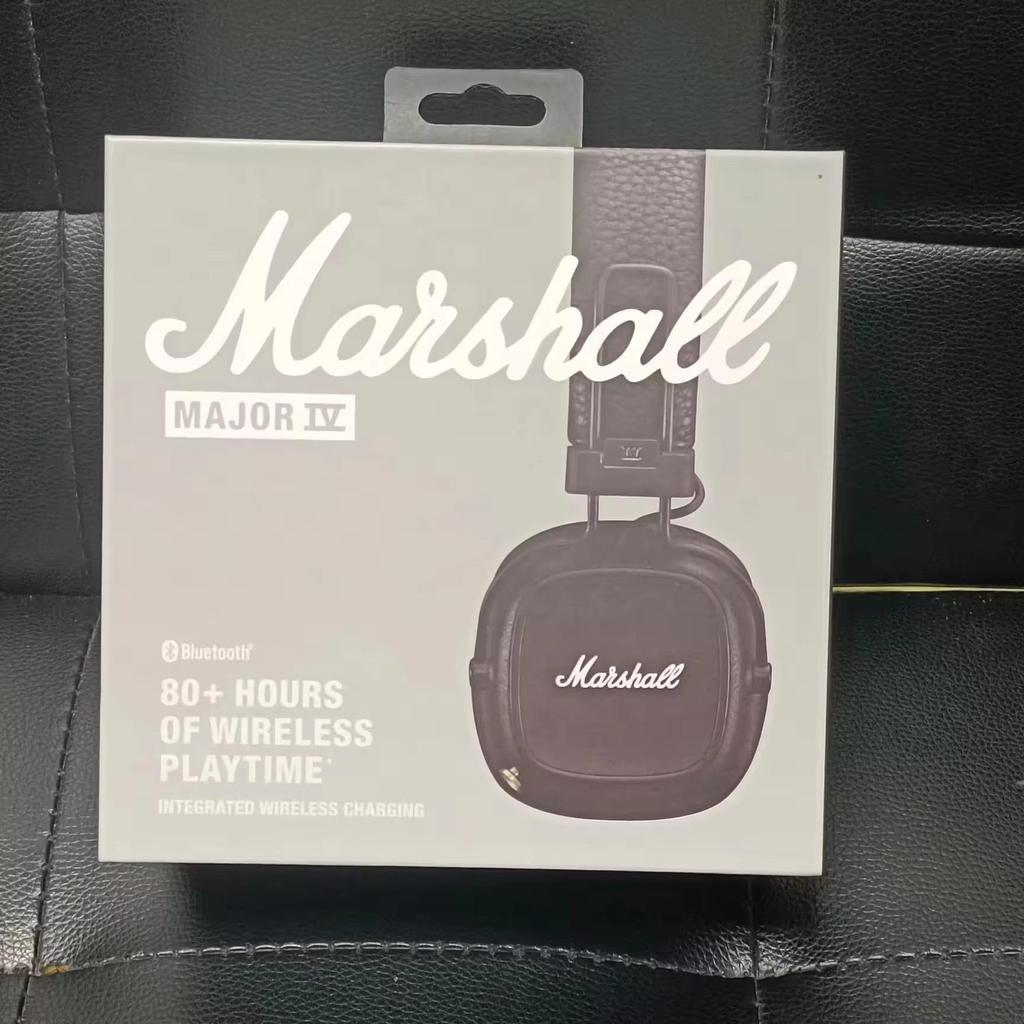 Marshall Fourth-Gen High-End Noise-Canceling Bluetooth Over-Ear Headphones
