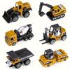 6pcs Alloy Engineering Vehicle Set, Die-Cast Metal Toy Trucks Loader, Tractor  Excavator Toys, Perfect for Holidays and Christmas Gifts