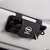 AAAYR1 Car Sun Visor Glasses Case Sunglasses Storage Box Clip For Opel astra j corsa d astra astra k vectra bvectra b insignia vivaro