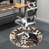 1pc Eagle Decorative Artwork Chair Carpet for Office, Non-slip, Soft and Durable Leisure Rug, Perfect for Office, Living Room Yy251103108