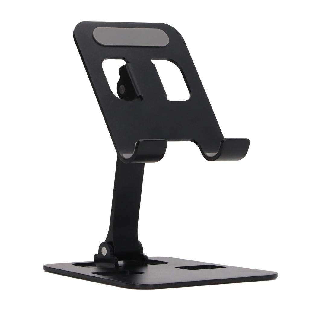 Desk Phone Stand Aluminum Alloy Adjustable Angle Antislip Silicone Phone Holder Stand for Tablet Pho