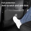 Car Seat Back Protective Mat Anti-kick Pad With Storage Pocket Accessories For Citroen C4 C3 C5 C1 C2 C-Elysee Berlingo Picasso